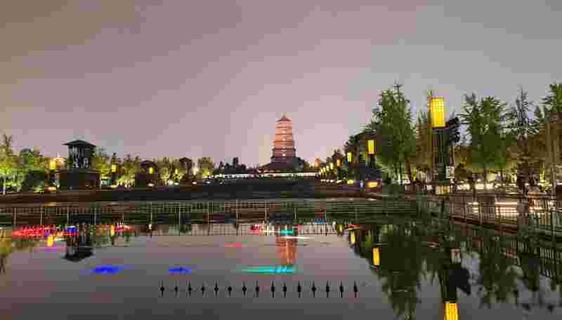 重游大雁塔 重游大雁塔